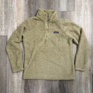 Patagonia Women’s Los Gatos 1/4 Zip Up Fleece Pullover-size Large